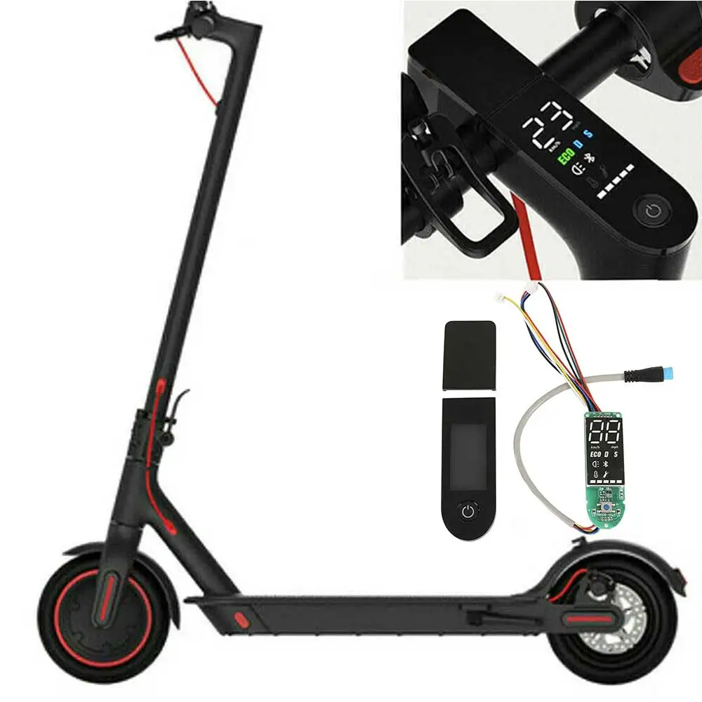 

Scooter Circuit Board Set Electric Dashboard Replacement with Dashboard Cover Bluetooth Circuit Board for Xiaomi M365-Pro