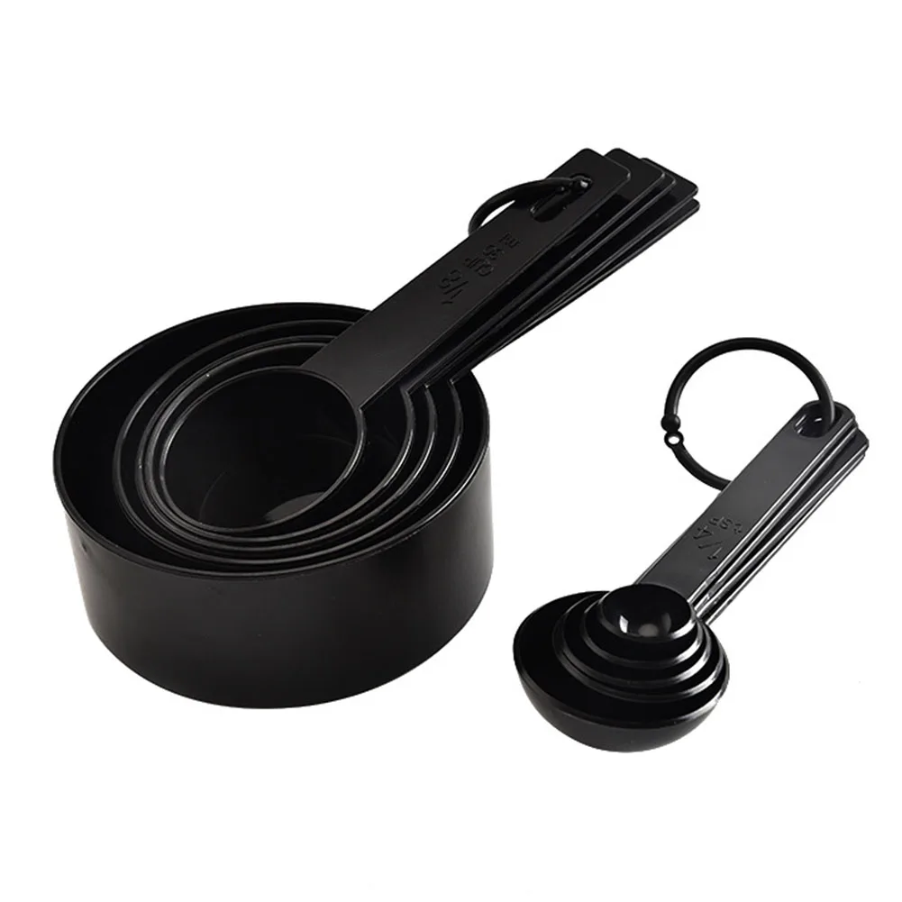 10 шт./компл. кухонные мерные ложки чайные ассорти практичные чашки со шкалой