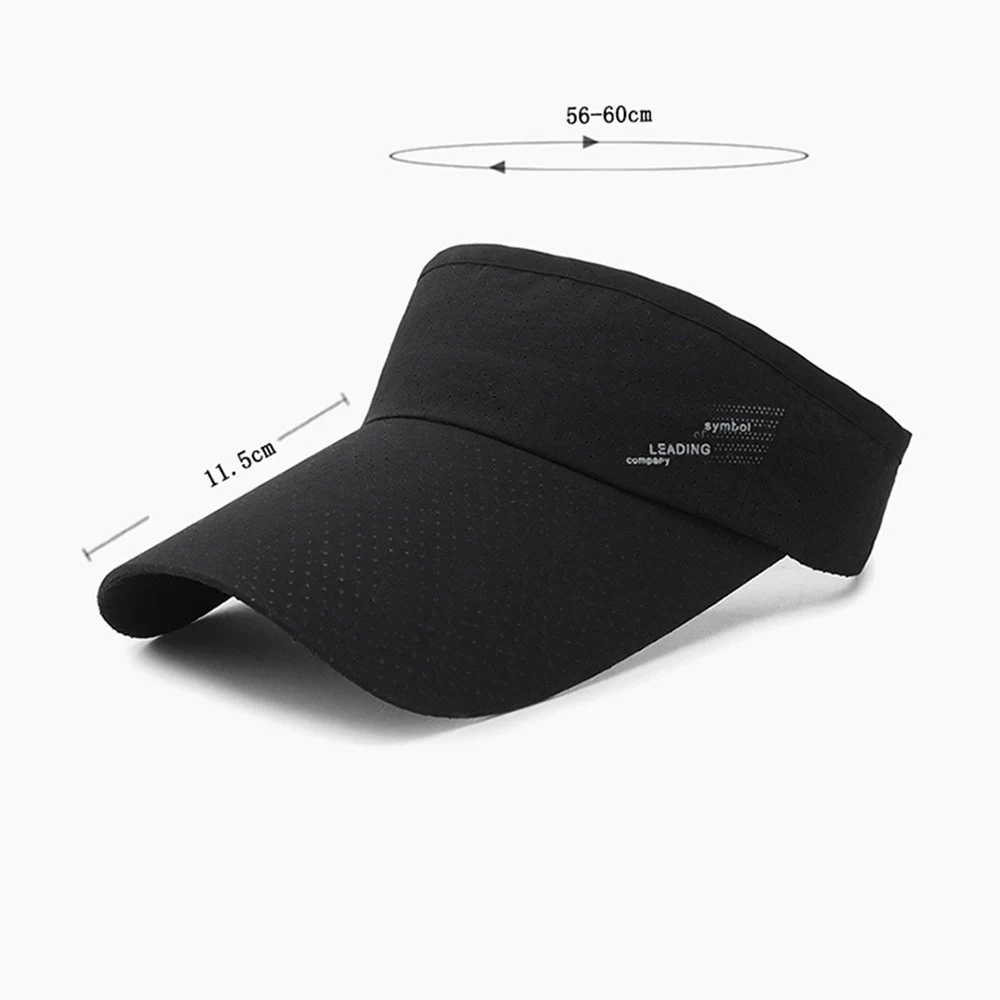Регулируемый спортивный головной убор унисекс кепка с солнцезащитным козырьком