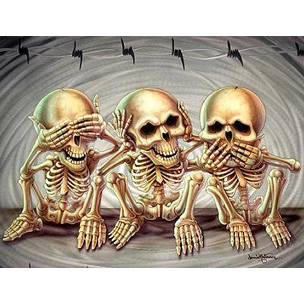 

Набор для алмазной вышивки стразы, картина из квадратных страз 5D «сделай сам» в стиле Хэллоуин