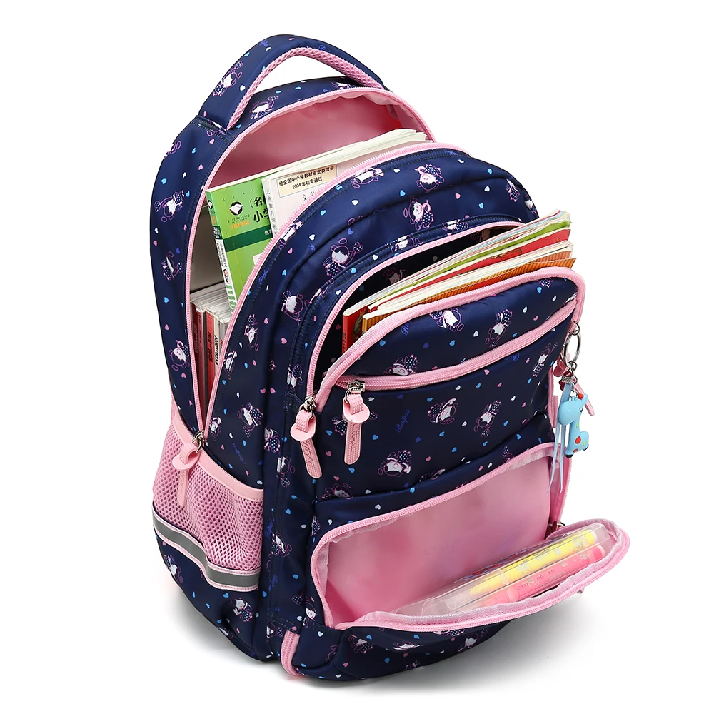 Large Capacity School Bags For Teenage Girls Zippers Backpacks Waterproof Women Bag  Mochila Infantil