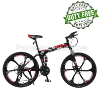 mingxu slx lh adult mountain bike 27 speed sports cycling men 26 inch wheel foldable high carbon steel frame road bicycle mtb