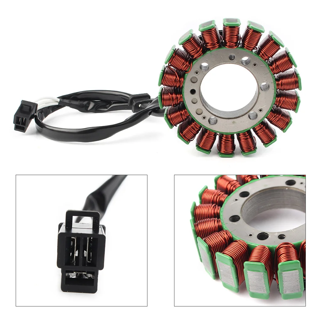 

Copper Motorcycle Engine Generator Stator Magneto Coil For Kawasaki ER400 EX400 ER650 EX650 KLE650 ZX600 ZX636
