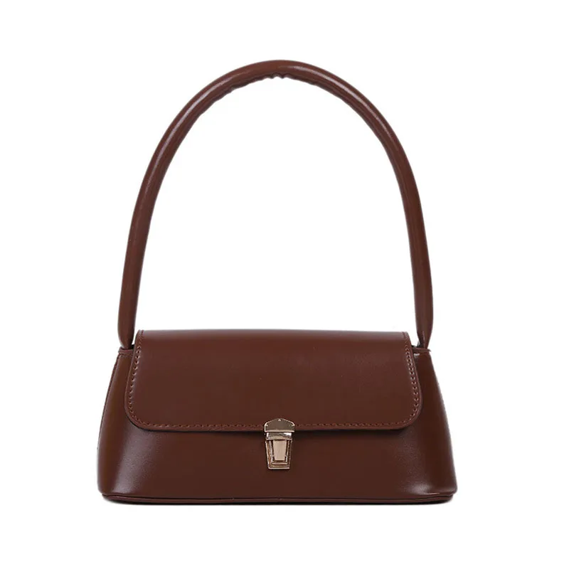 

New Women's Handbags Fashion Retro Lock Designer Wild Small Leather Shoulder Bags Casual Female Tote Messenger Bags For Women