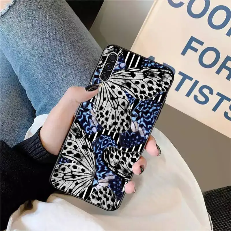 

Butterfly art animal color pattern Phone Case For Samsung galaxy S 9 10 20 A 10 21 30 31 40 50 51 71 s note 20 j 4 2018 plus