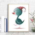 Набор для вышивания крестиком Zozack, Набор для вышивки крестиком уродливый утенок, для детской комнаты, дома