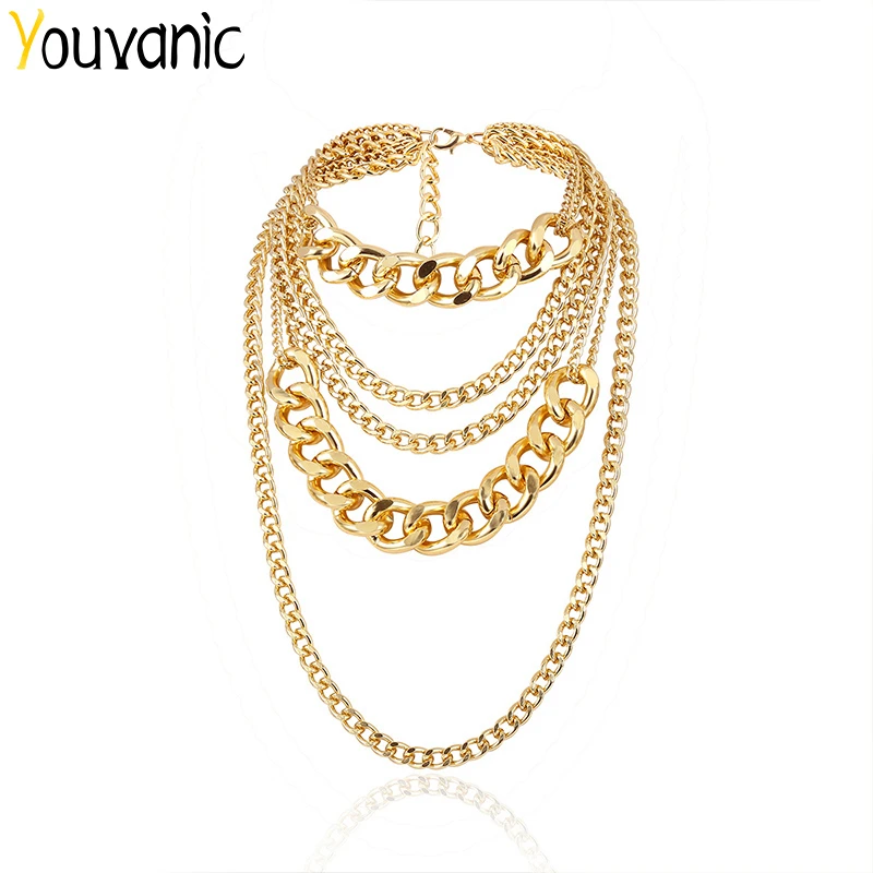 Youvanic панк многослойные платья для женщин в Кубинском стиле подвеска из