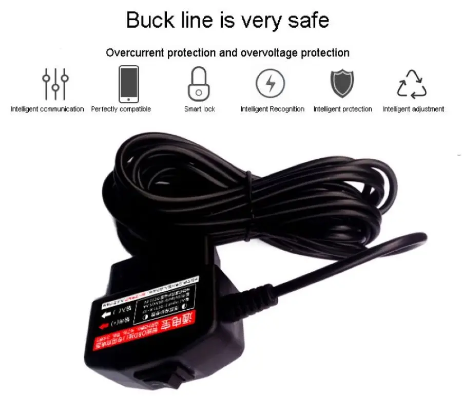 OBD понижающий с переключателем 12V24V поворота 5V Регулируемый стопы 1.5A диктофон