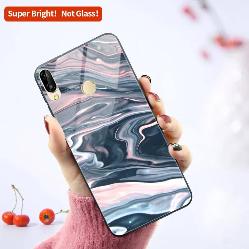 Смарт-чехол для телефона чехол s huawei P30 Lite Nova/4e Pro яркий P20 Nova 3e стильный задний