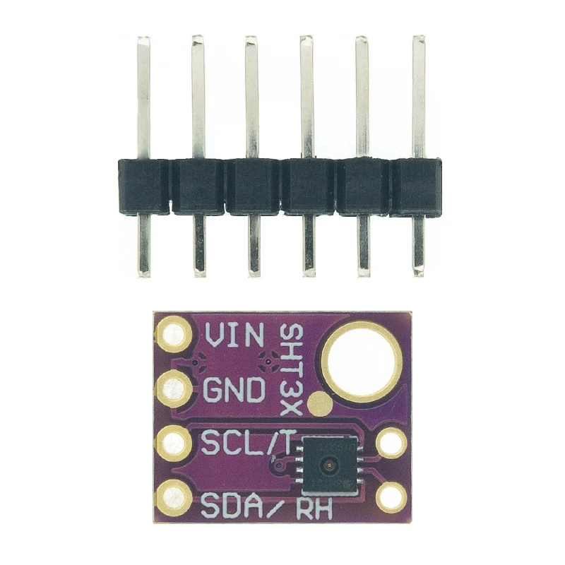 1PCS SHT31 Температурный SHT31-D Датчик влажности модуль микроконтроллер IIC I2C Breakout Погода 3V 5V Совместимый для Arduino.