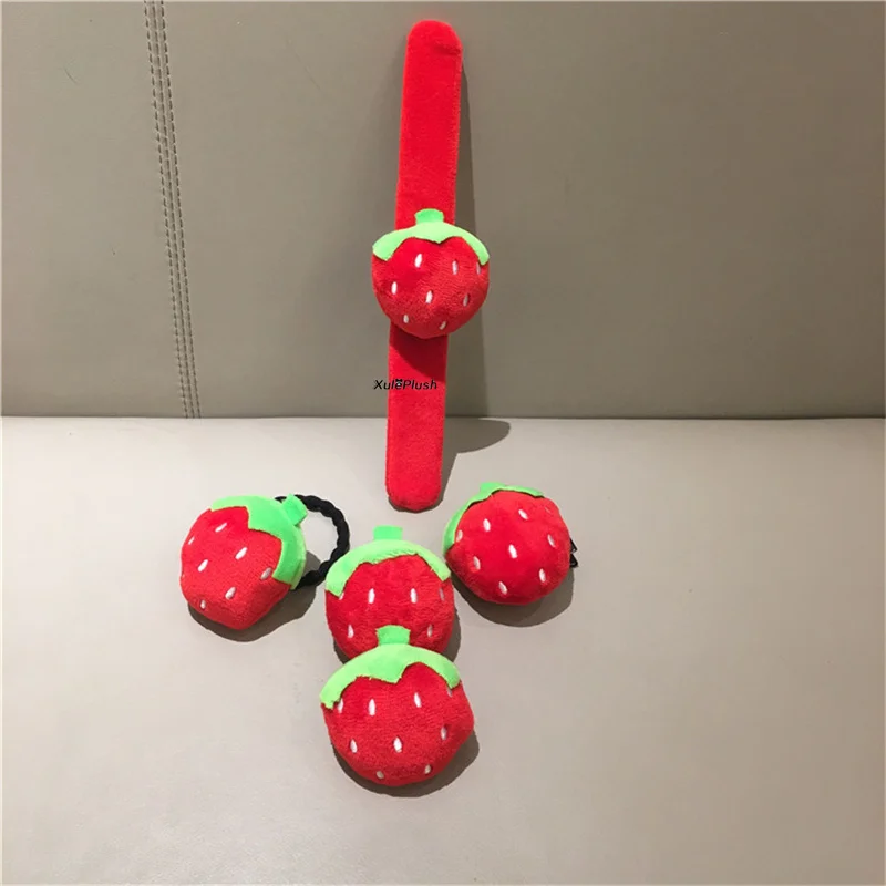 Хлопковая плюшевая игрушка клубника 5 см xuleplush