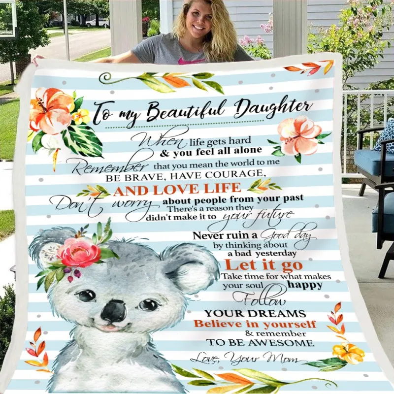 В качестве подарка для ваших любимых Семья 3D печатные конверты одеяла легко