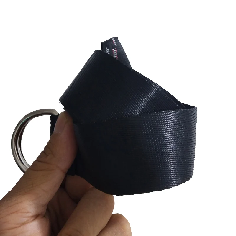 Black off belt Желтый, Харадзюку, вышивка, холст, буквы, двойное кольцо, пряжка, длинный ремень, женские ремни, для женщин, Роскошные, дизайнерские, брендовые ремни - Цвет: Black off belt