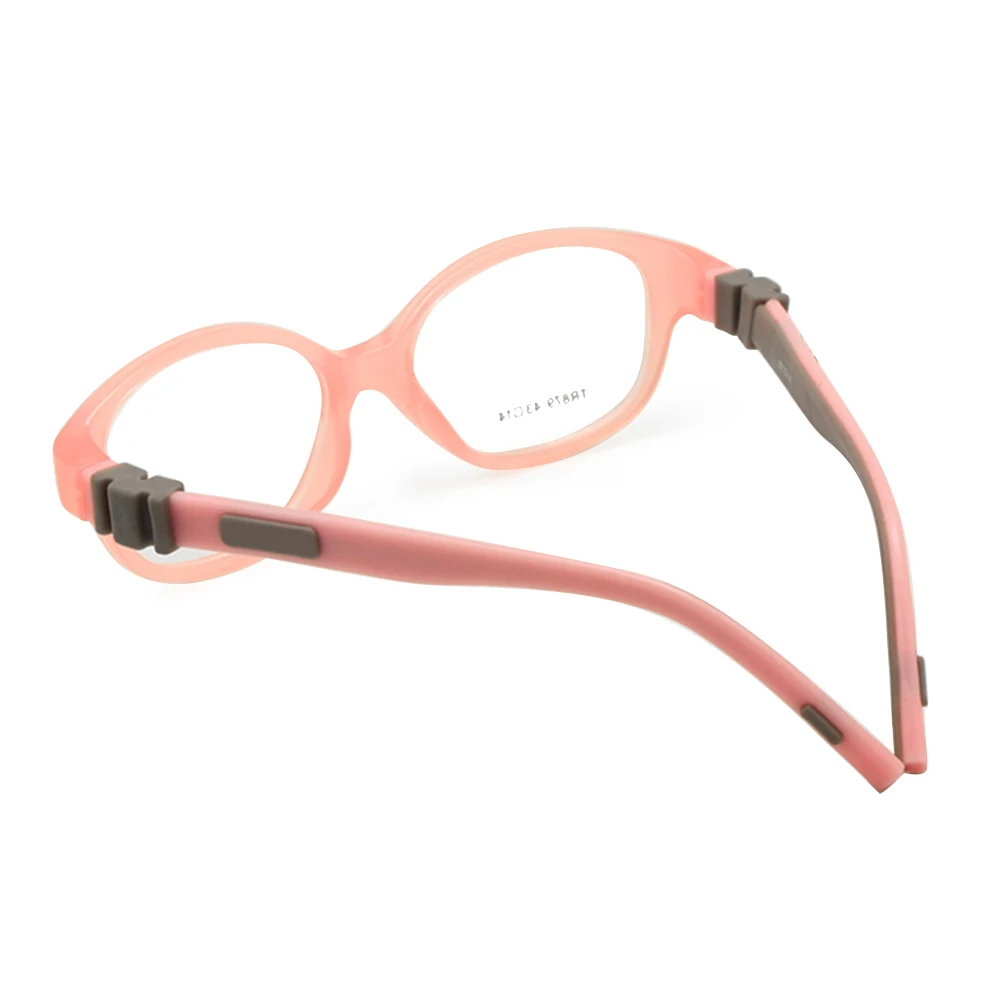 Детские очки размер 43 без винта гибкие силиконовые оптические оправы детские для