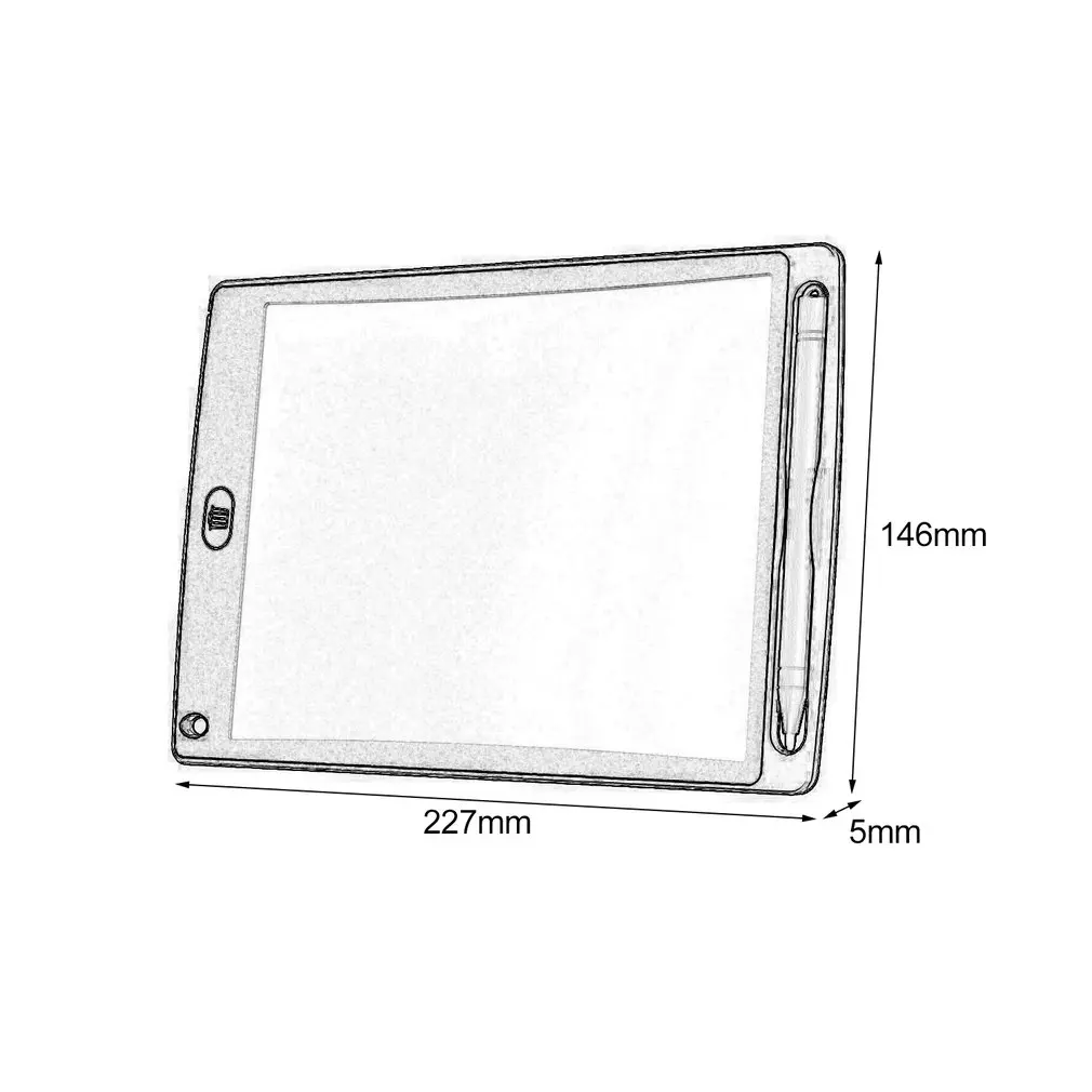 

8.5 Inches LCD Writing Tablet Super Bright Electronic Writing Doodle Pad Drawing Board Home Office School Writing Board hot