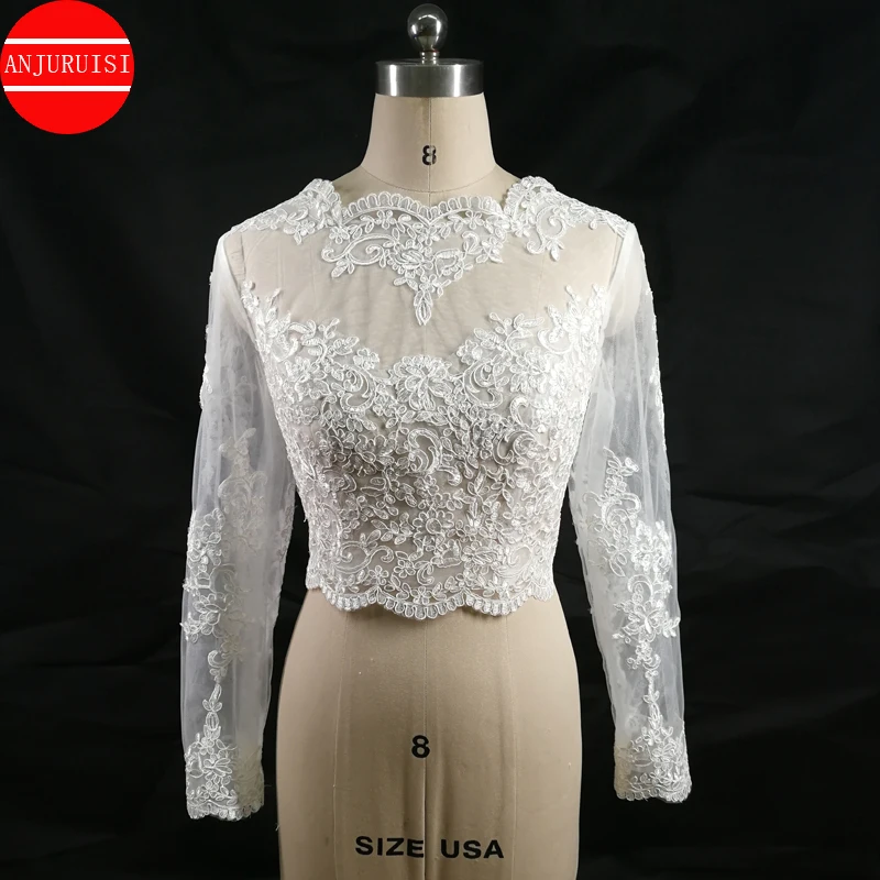 Bolero Mariage Cape Wedding Accessories Chal Etola ślubna Feminino Fourrure Bridal Top Novia Chaqueta Lace Jacket Shawl White