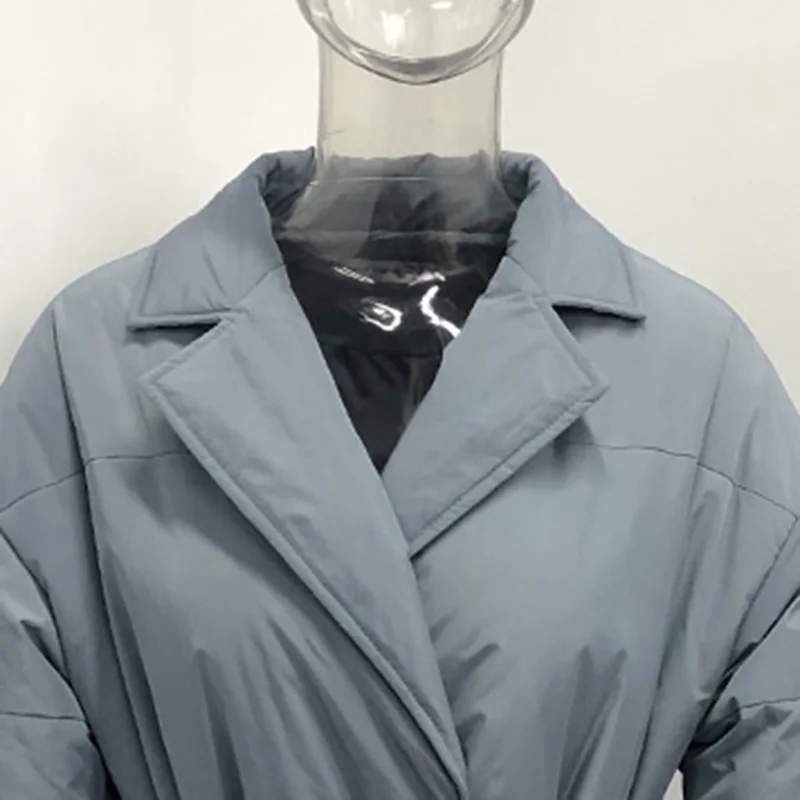 

Loose Single Breasted Blazers Women Fashion Notched Tie Belt Jackets Women Elegant Pockets Long Sleeve Suits Female Ladies