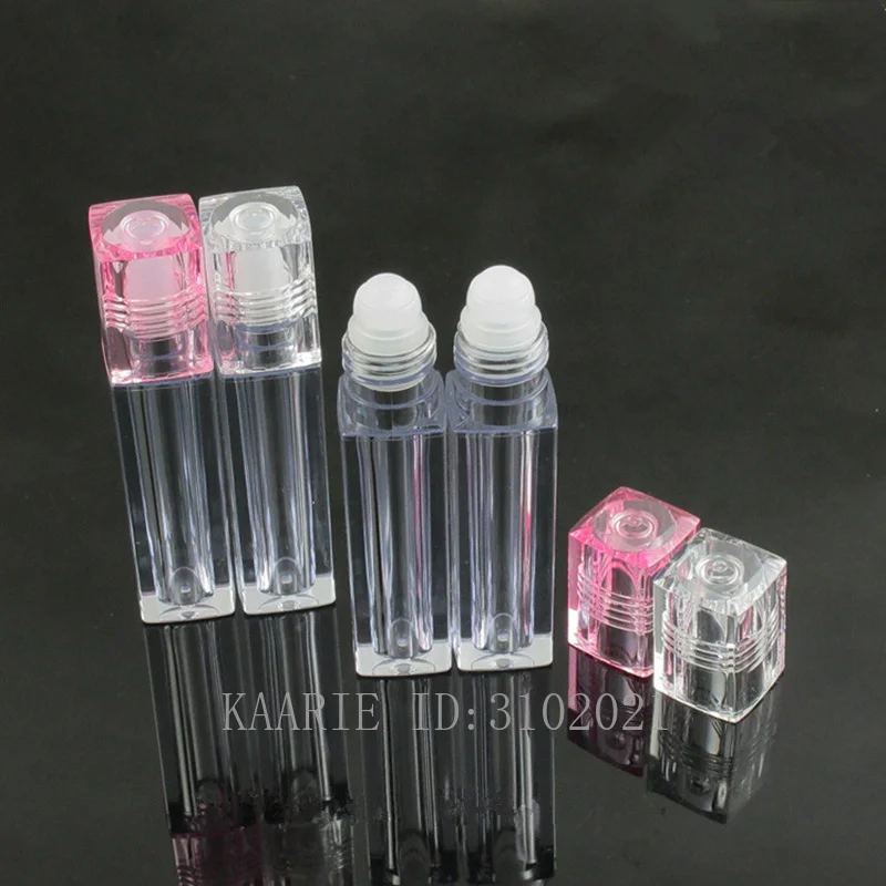 

10/30/50pcs 6.5ML Empty Lipgloss Roll on Bottles Lip Balm Containers Eye Cream Bottles Lip Gloss Tubes Makeup Refillable Tubes