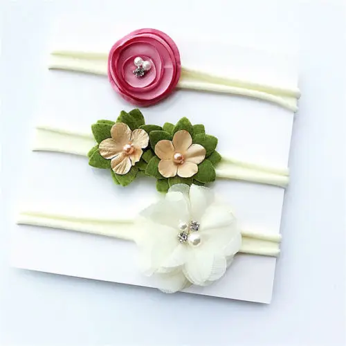 

Lioraitiin New Fashion Cute Headband Baby Girls Kids Toddler Bow Hairband Headband Stretch Head Wrap