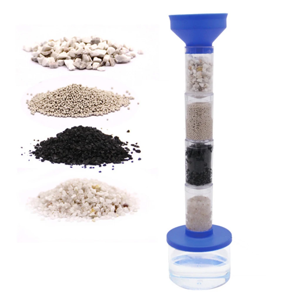 Детский научный Обучающий набор сделай сам устройство для очистки воды сборная