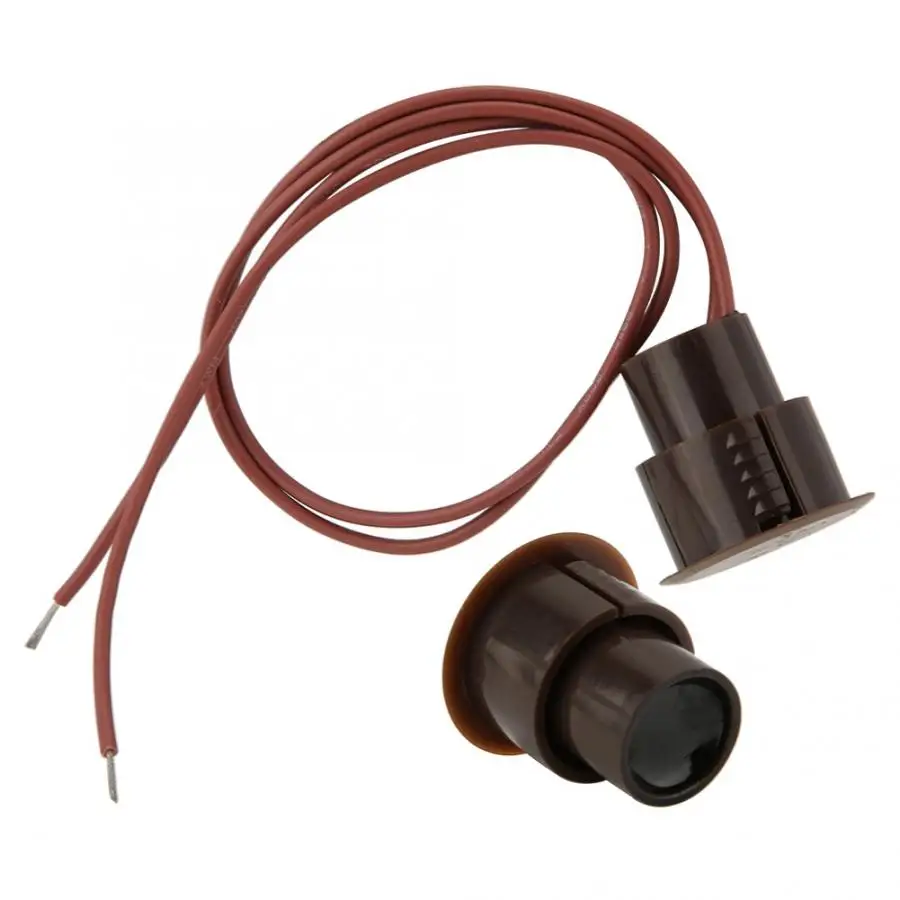 Wired NC Type Magnetic Alarm Door Window Contact Sensor Detector Reed Switch | Безопасность и защита