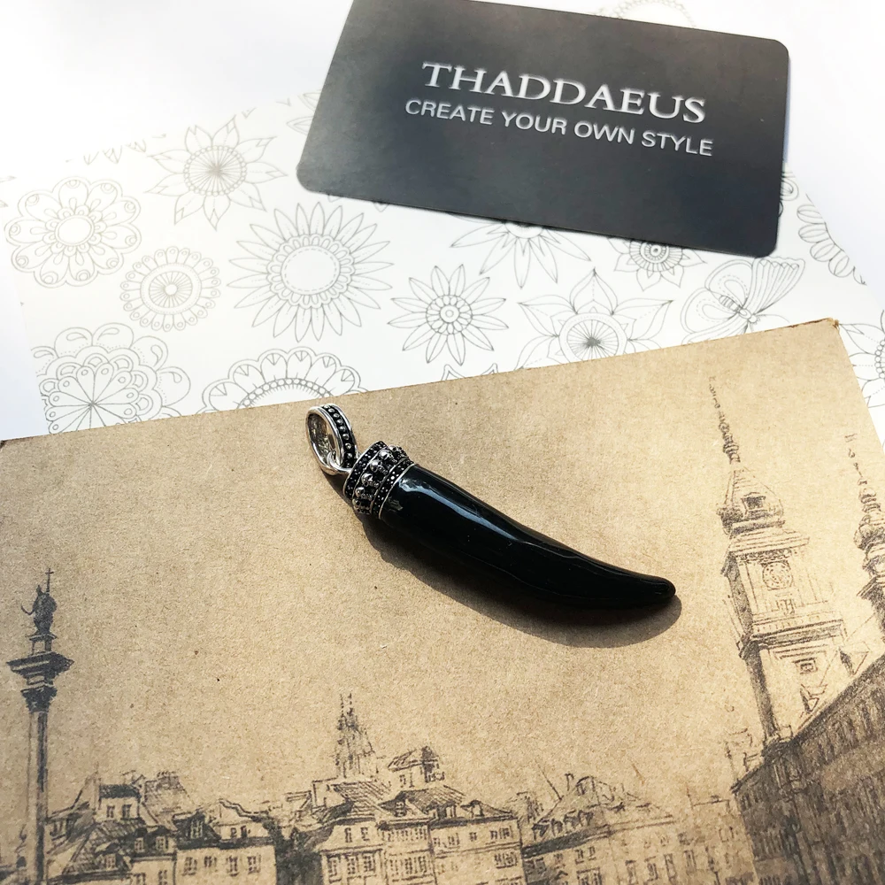 Кулон зуб череп 2019 бренд модная новинка ювелирное изделие в европейском стиле