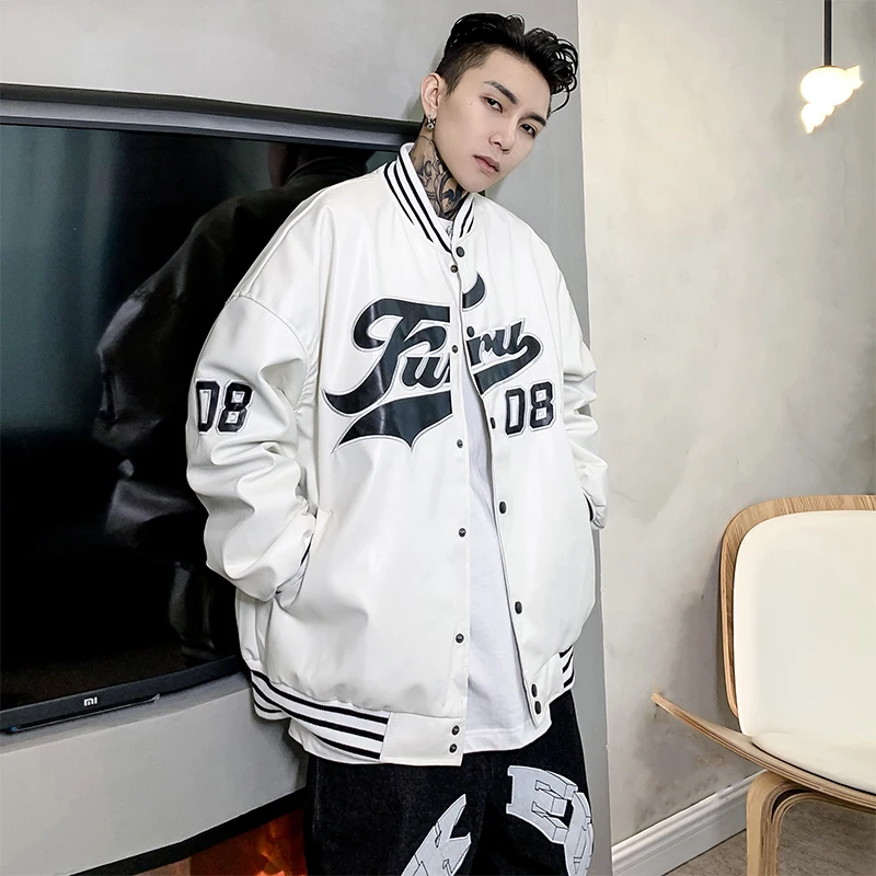 

Jacket Baseball Coat Man Hip Hop Cotton Padded Jacket Male Parka Print Streetwear Unisex Couples Oversize 2021 Winter Harajuku