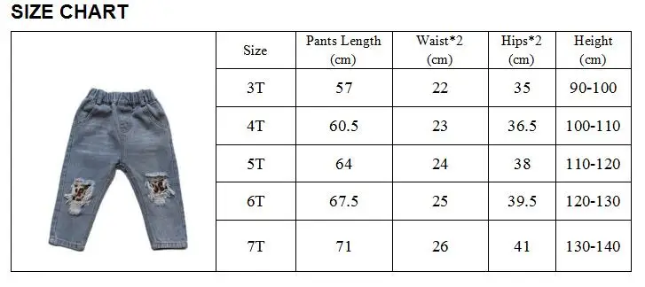 

2020 New Arrival Fashion Spring Baby Boys Girls Denim Pants Children Trousers Kids Baby Ripped Jeans Girls Leopard Print Pants