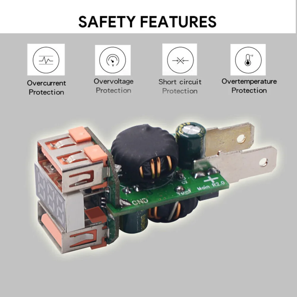 DC 12 V/24V адаптер для быстрого автомобильного Зарядное устройство розетка W/QC 3 0 Dual