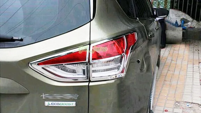 Стайлинга автомобилей авто аксессуары для Ford Escape Kuga 2013 2014 2015 ABS хромированный