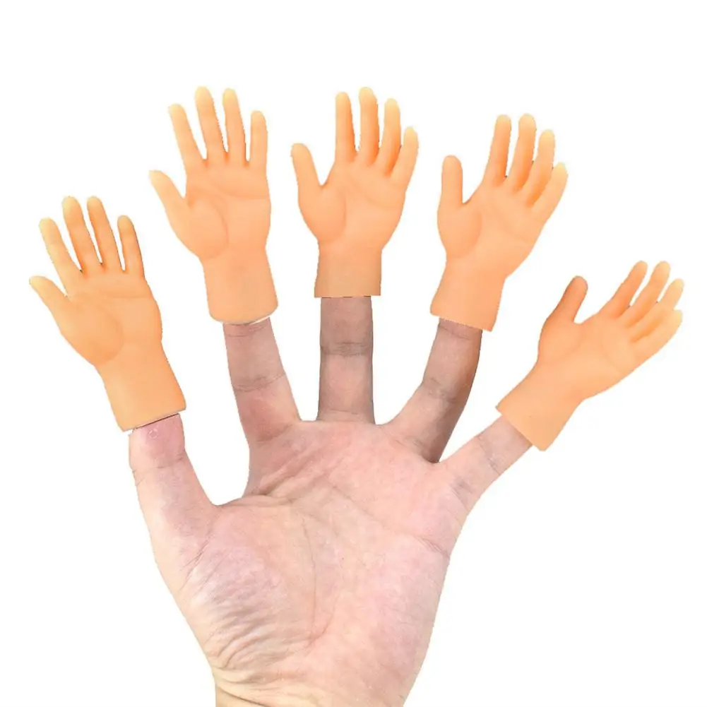 

2pcs/set Palm Puppet Finger Covers Toys Left And Right Hand Model