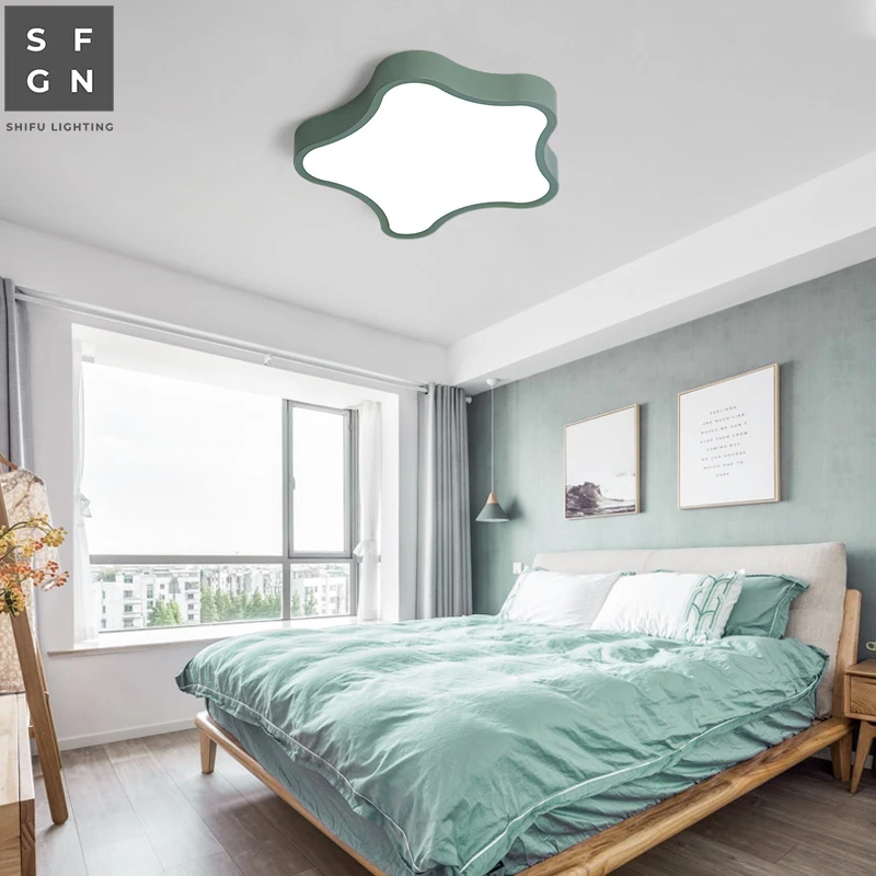led ceiling light Macaroon lamp Ultra-thin 5cm wrought iron modern home lighting for children's room bedroom kids study | Освещение