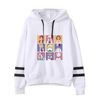 hoodies my hero academia hooded japanese anime sweatshirt with rope without pocket cosplay unisex streetwear pullover tops