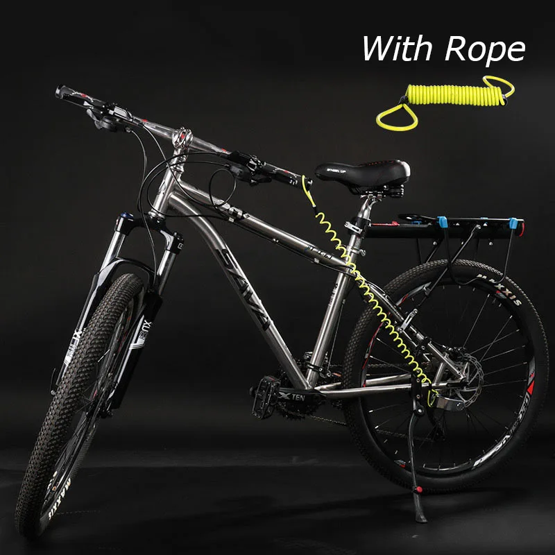 

WHEEL UP Waterproof Bike Disc Brake Lock Motorcycle Alarm Lock Bicycle Anti-theft Lock Cycling Lock Security Alarm Protection