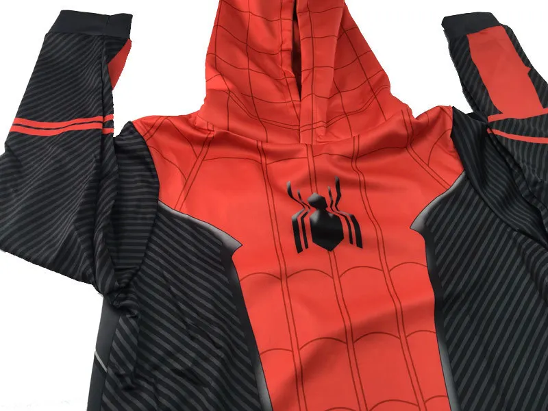 Карнавальный костюм Человек паук вдали от дома Питер Паркер худи супергерой