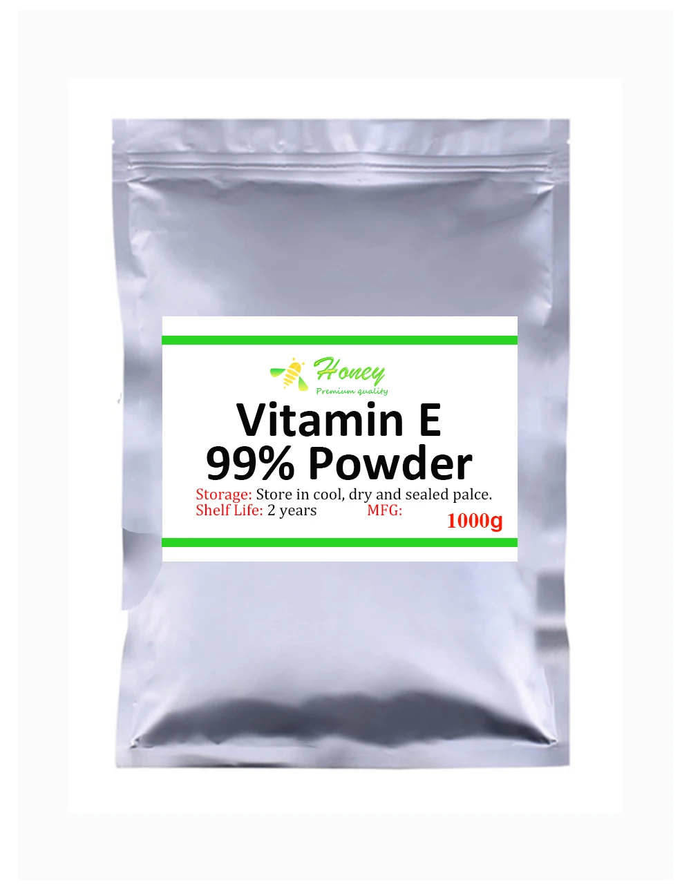 

High Quality 99% Vitamin E Powder Tocopherol, Nutritional Fortifier, Improve Skin Elasticity,Prevent Skin Aging