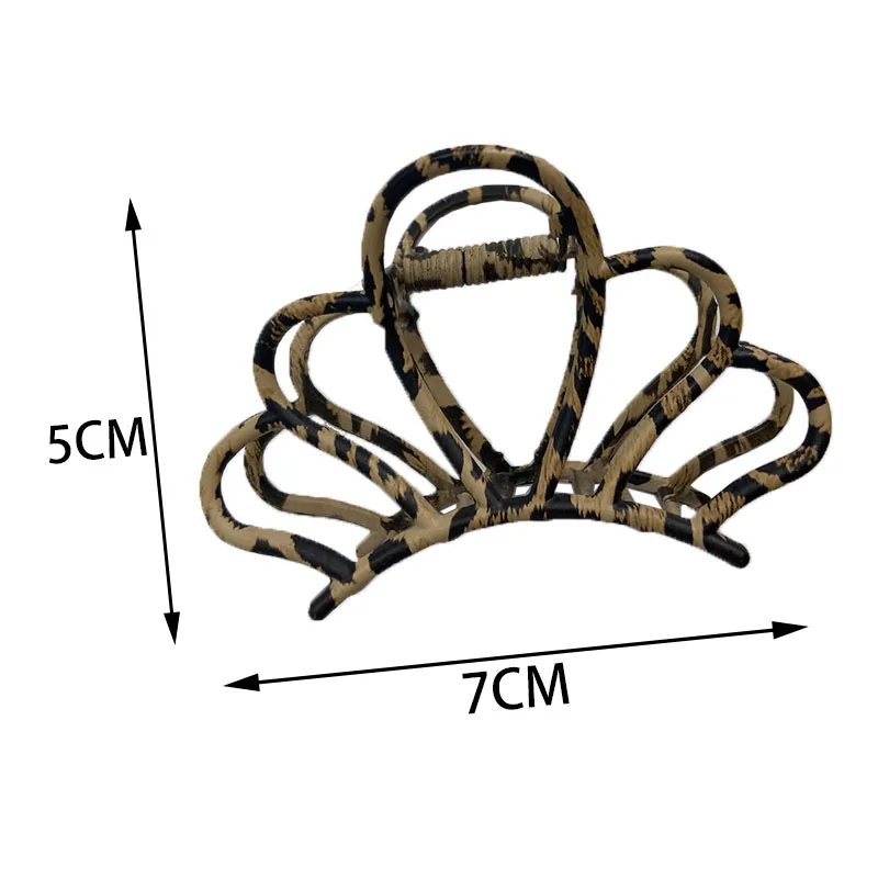 LIWO для женщин и девочек с геометрическим рисунком волосы коготь зажимы волос из
