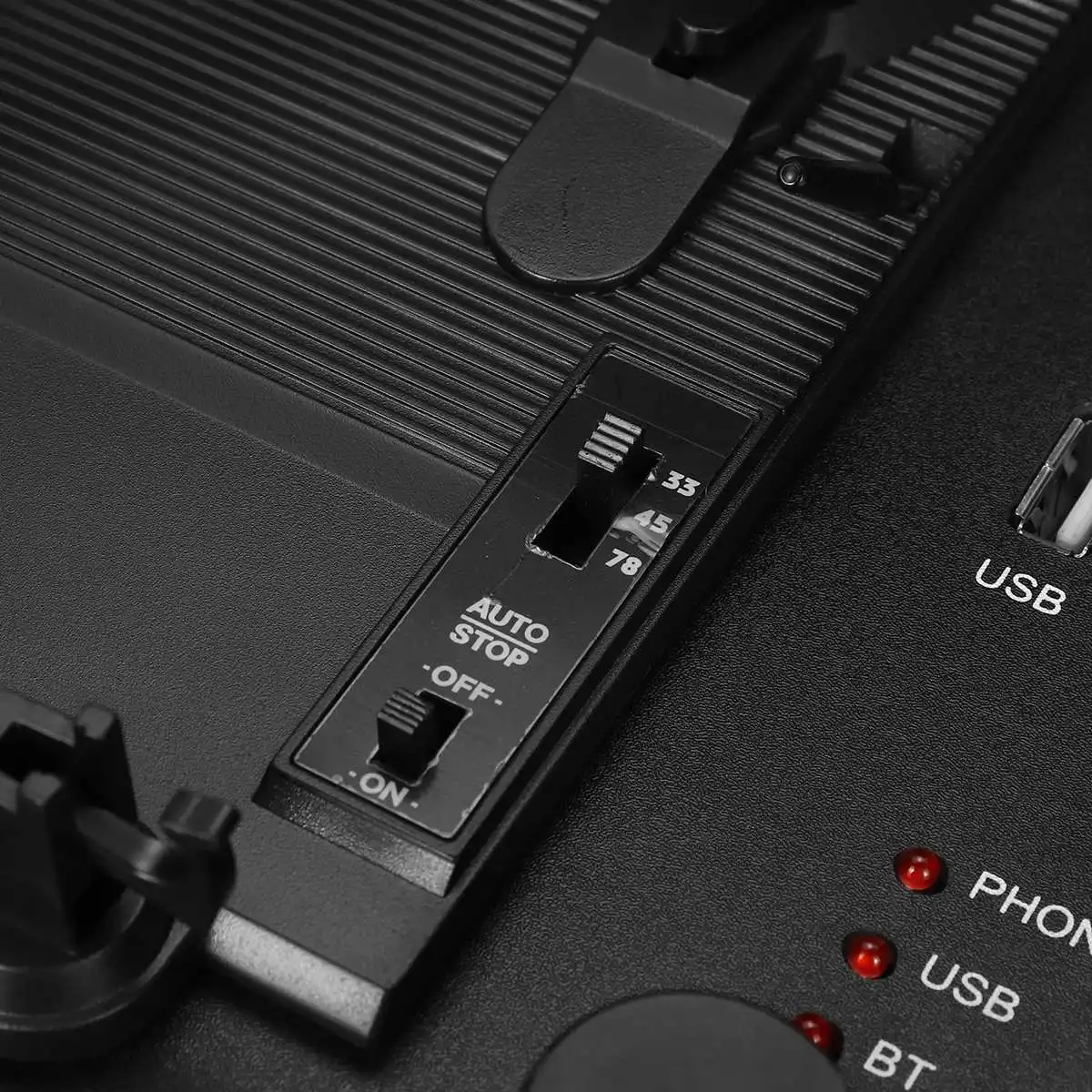 USB/bluetooth пластик дерево Ретро 33/45/78 об/мин bluetooth чемодан поворотный виниловый LP