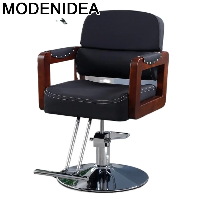 Cabeleireiro Chair Barber Nail Mueble De Schoonheidssalon, салонная мебель, магазин Silla Cadeira, барбекю, парикмахерский стул