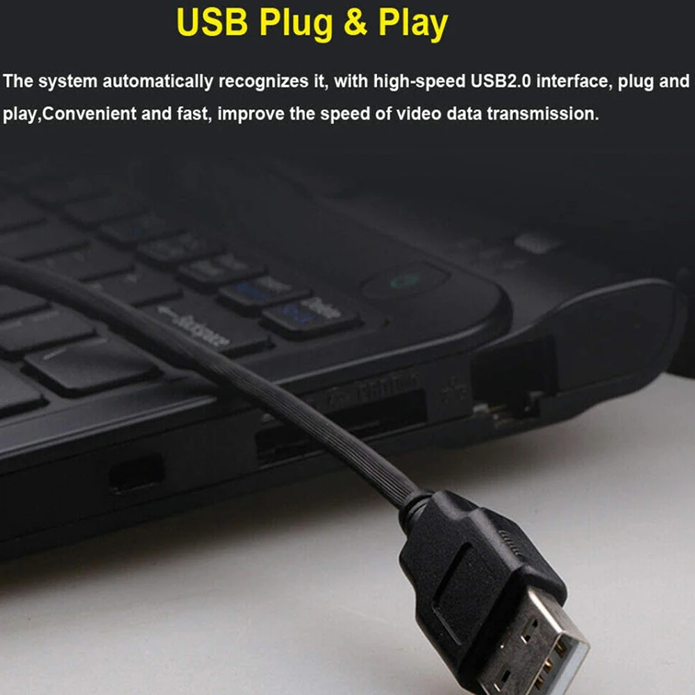 Вращающаяся веб-камера USB 2 0 компьютерная цифровая USB-видеокамера для