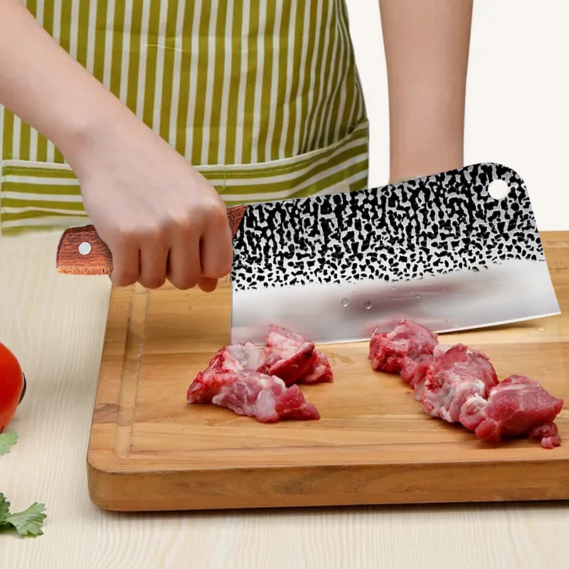 Набор кухонных ножей нож для резки мяса кованый из нержавеющей стали фруктов