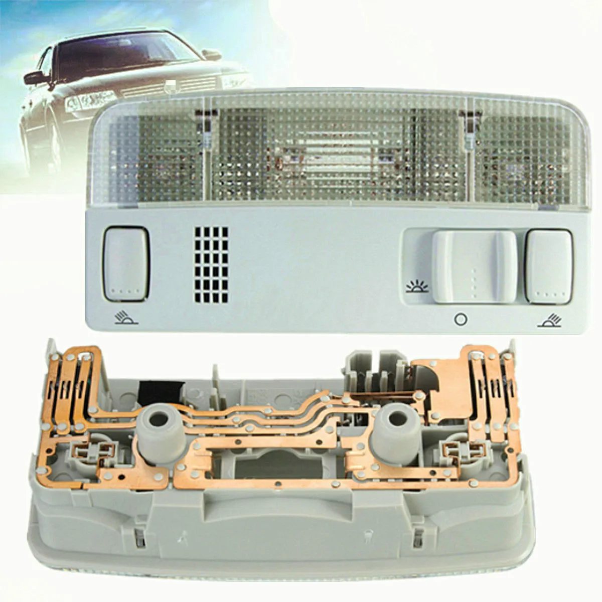 Автомобильный передний внутренний светильник потолочный фургон дом