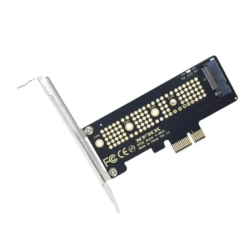 Адаптер M2 NVMe SSD NGFF на PCIE 3 0 X16 адаптер M Key B MSATA PCI Express NVME M.2 &amp AHCI в 1 конвертер |