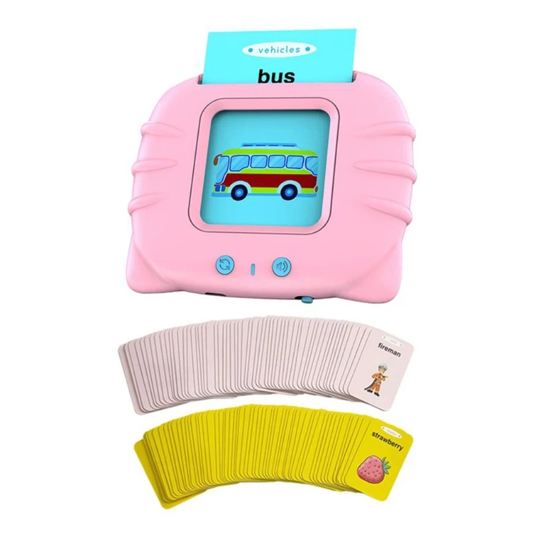

Cute Cartoon Literacy Card Machine Preschool Early Learning Toys Kids Flash Cards Early Educational Machine Christmas Day