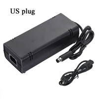10pcs 12v ac adapter power supply cord charger for xbox 360 e game console useuuk plug black
