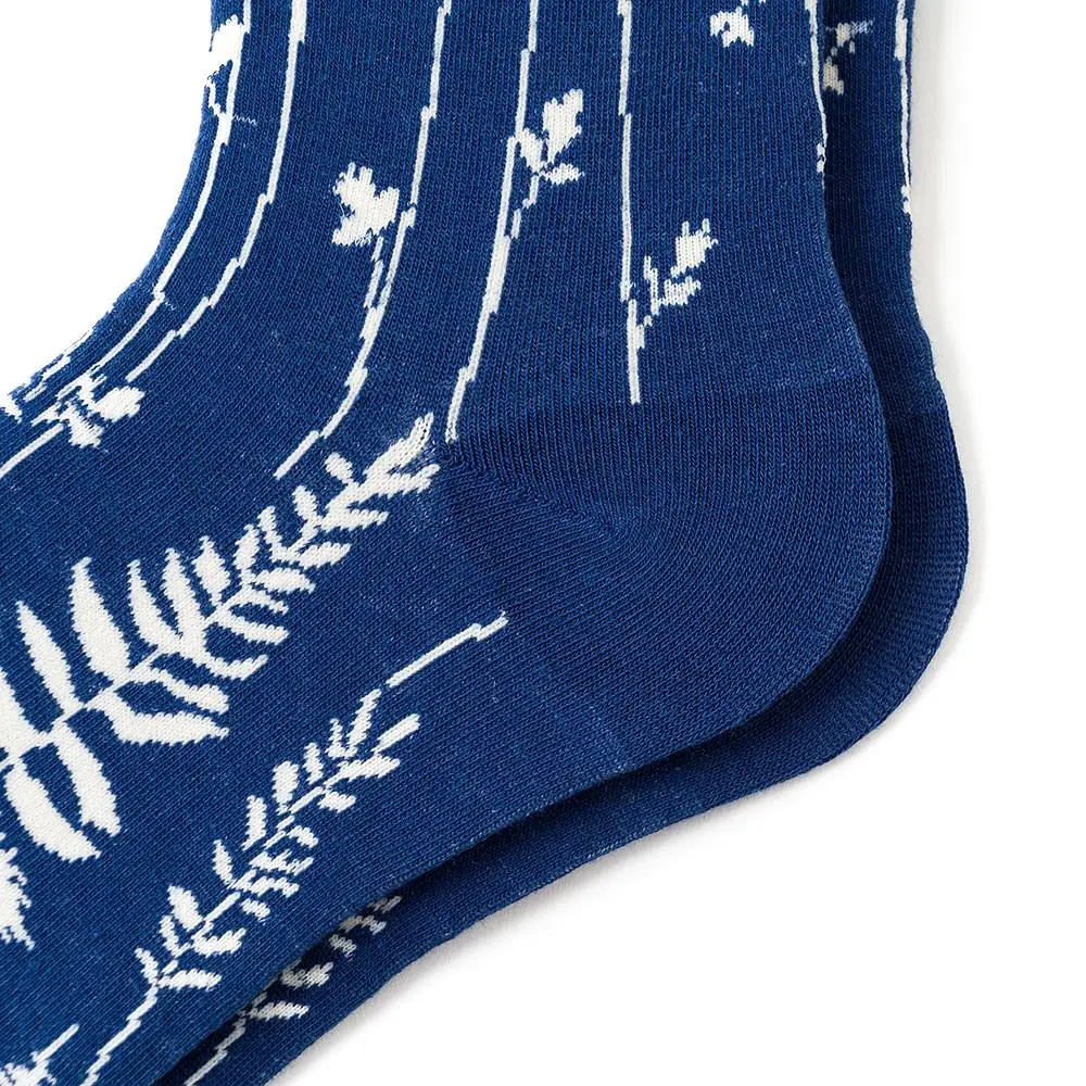 

1 Pair Women Socks Cotton Flower Oil Painting Socks Female Socks For Lover 36-43EUR