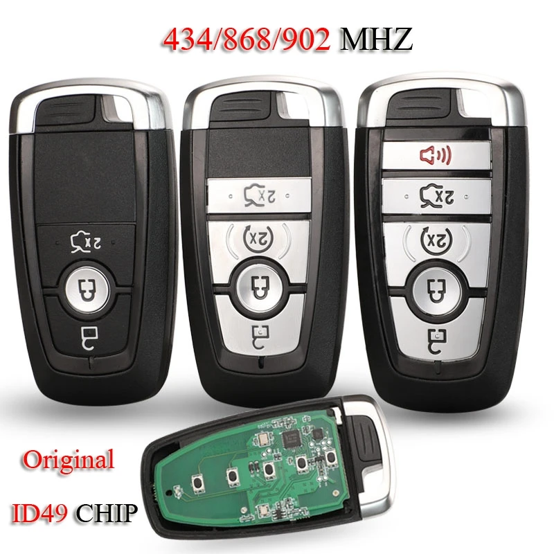 Kutery оригинальный пульт дистанционного управления смарт ключи для Ford Mondeo Mustang Fusion