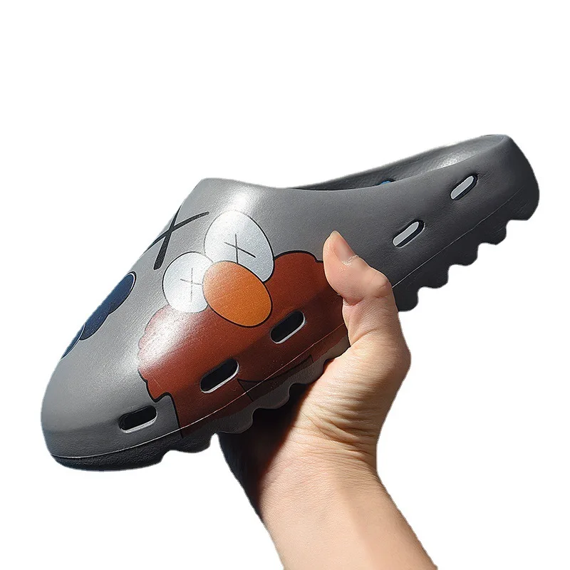 

2021 Fashion plus size 35-46 shoes Men Slippers Summer couple slippers Slides Slip-resistant beach slippers Flip Flops sandals