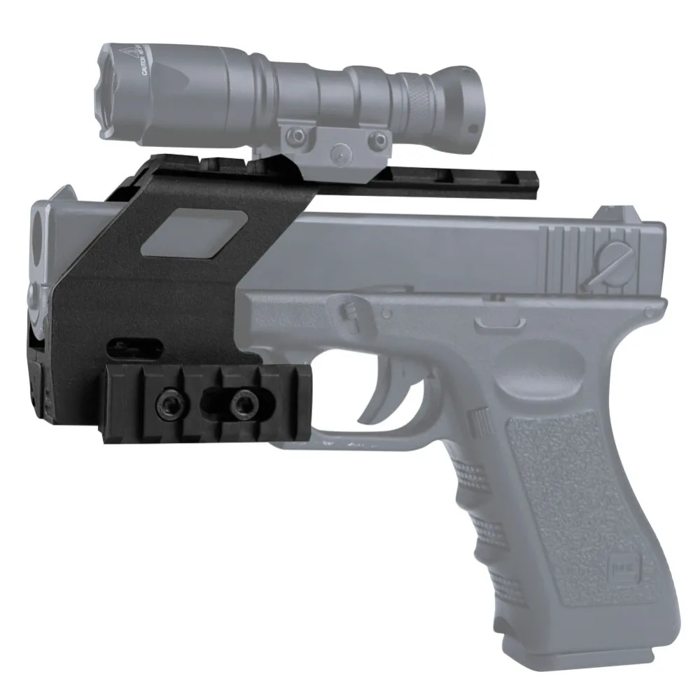 Набор тактических Пистолетов Glock Rail Basic System для Series G17 18 19 крепление на рейку 20 мм
