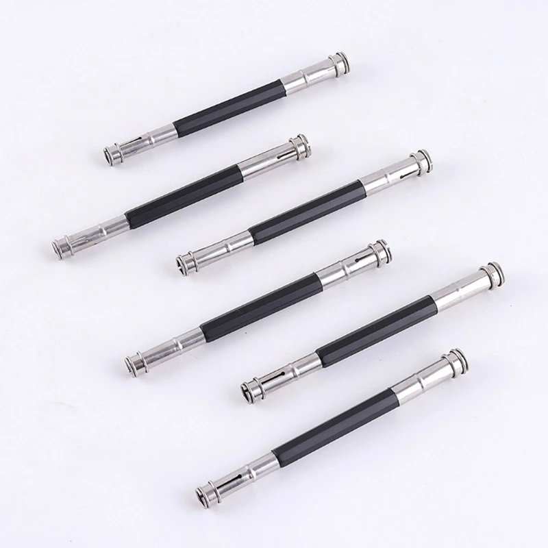 

2 Pcs Dual Head Pencil Extender Writing Tool Holder Art Pencil Eyeliner Makeup Drawing Pencil Lengthener